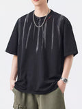 Men's Urban Style Round Neck T-Shirt