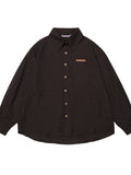 Men's Classic Plaid Button-Down Oversized Shirt
