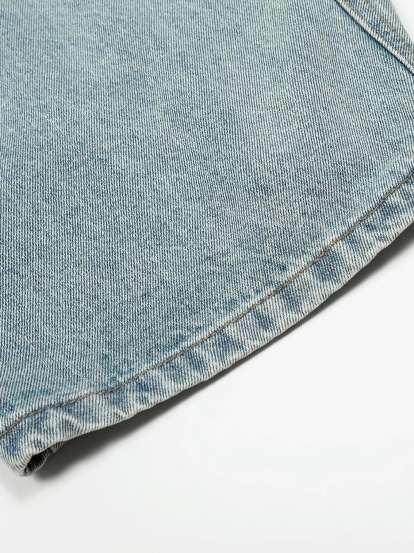 Men's Washed Wide Leg Baggy Jeans