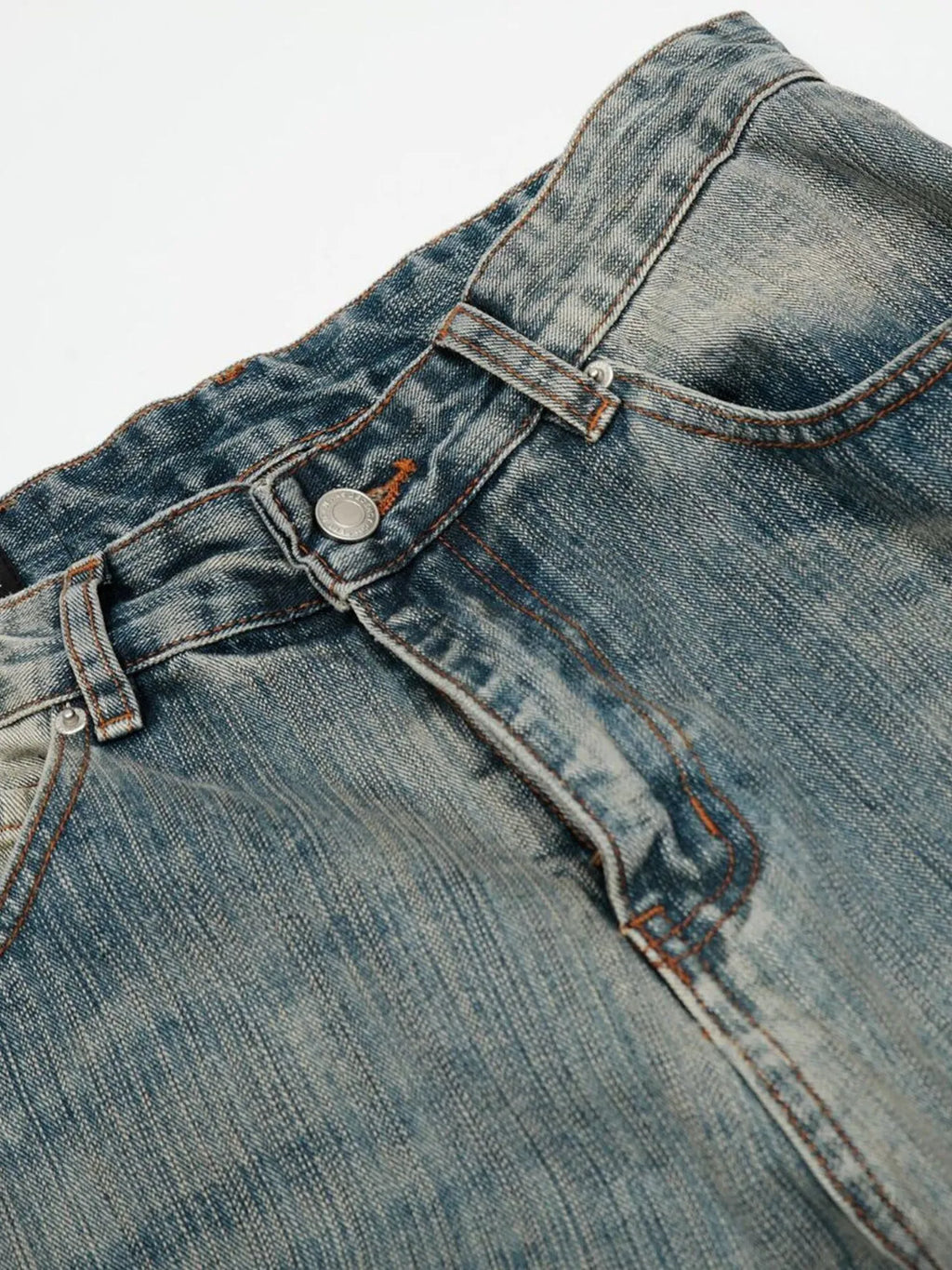 Men's Vintage Washed Baggy Jeans