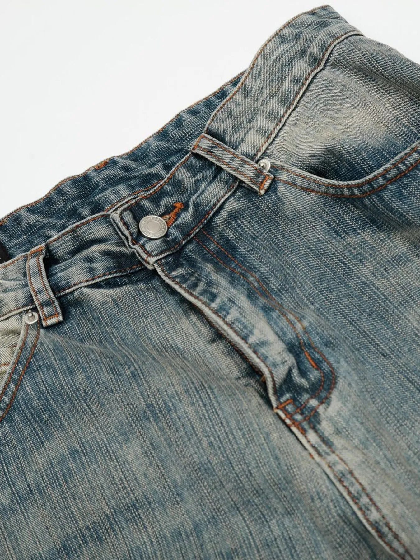 Men's Vintage Washed Baggy Jeans