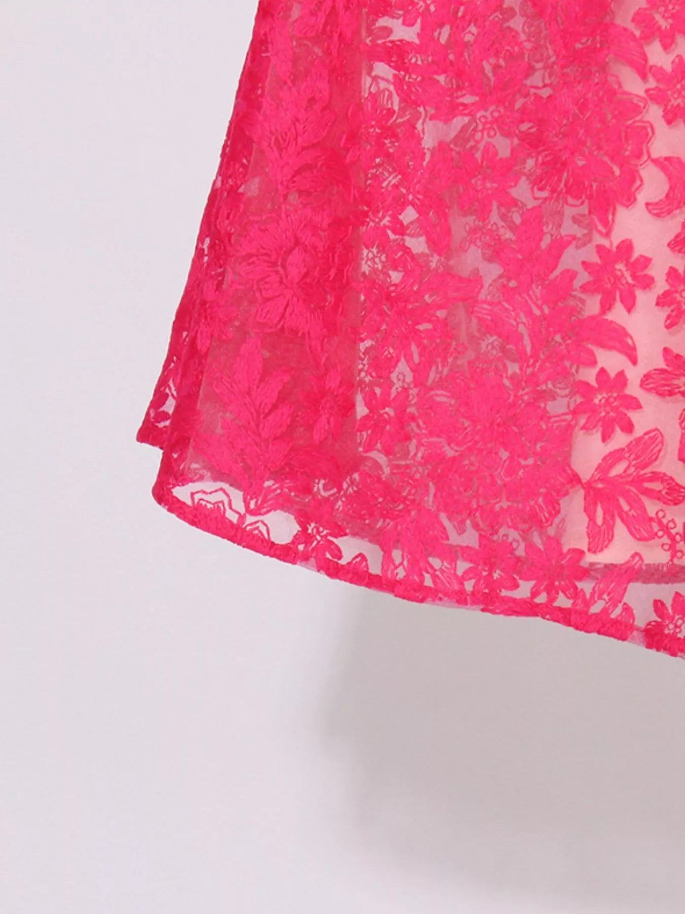 Lace Sweetheart Neck Cami Dress