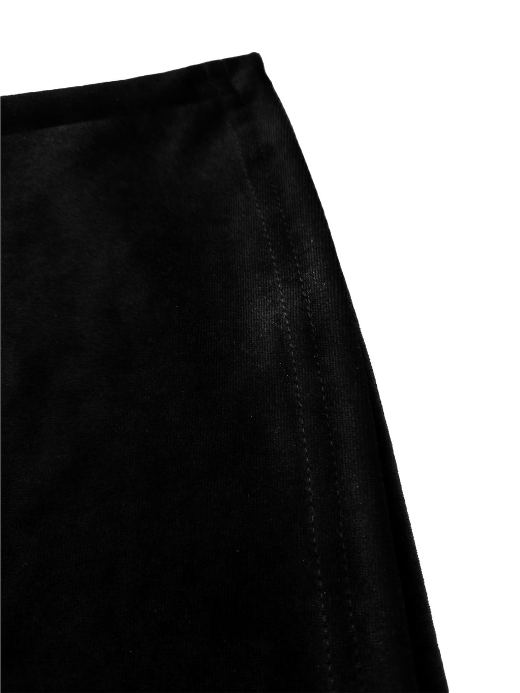 High Waist Velvet Flare Pants