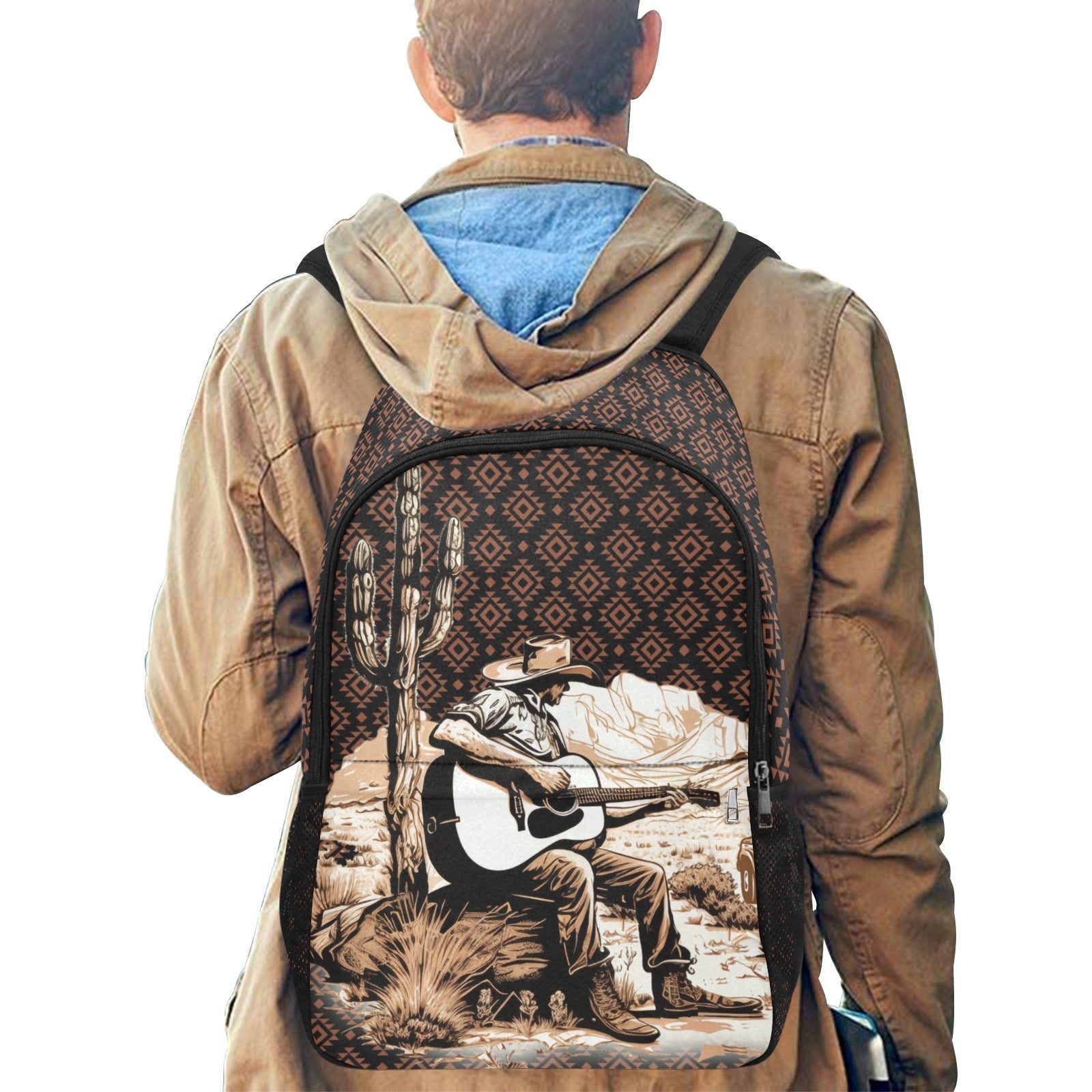 Baha Ranch Guitar Cowboy Backpack