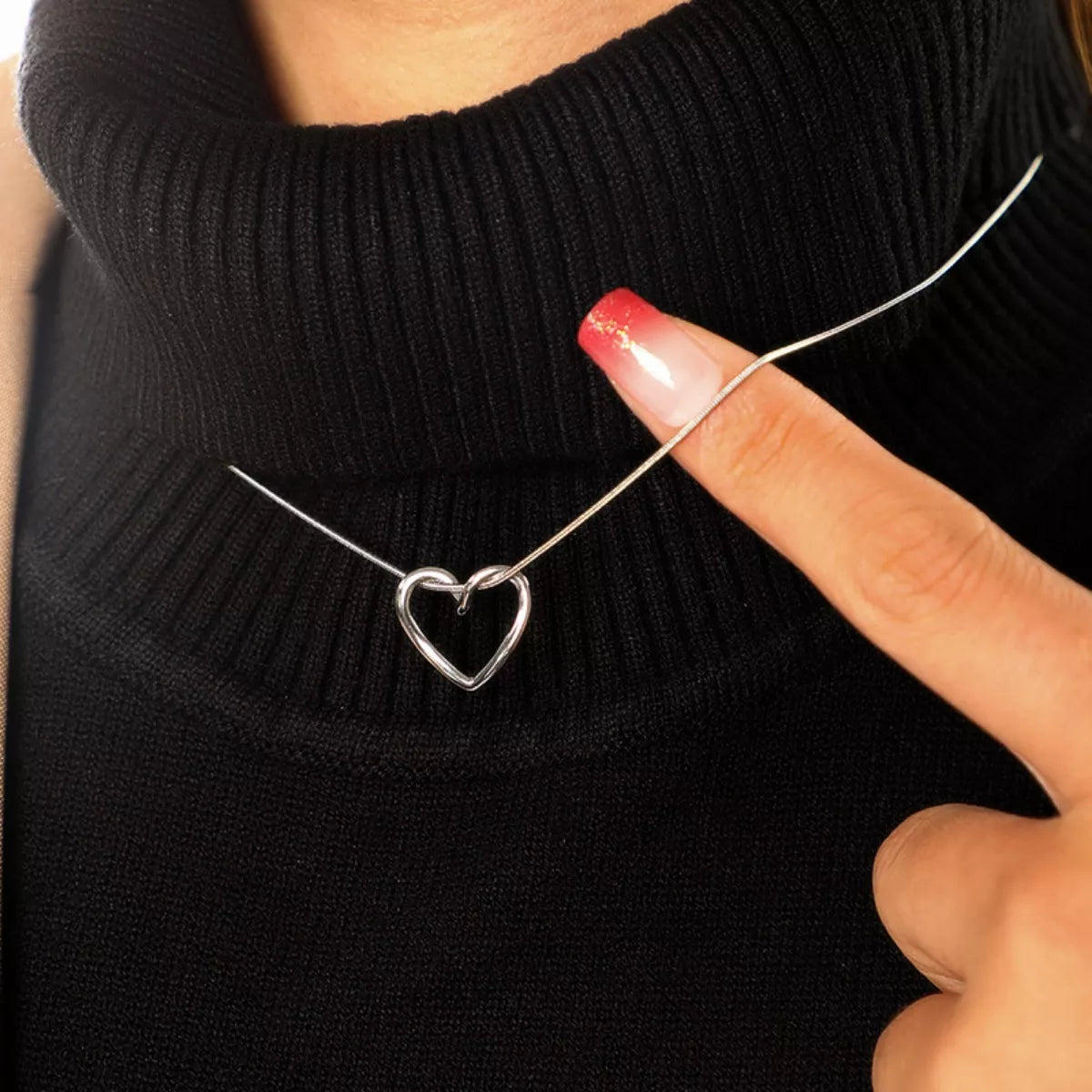Stainless Steel Heart Necklace
