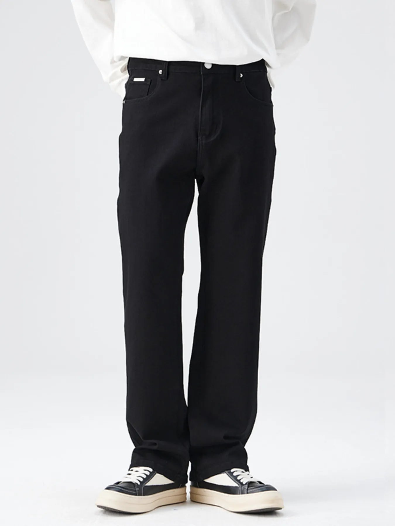 Men's Full Size Wide Leg Jeans Plus Size