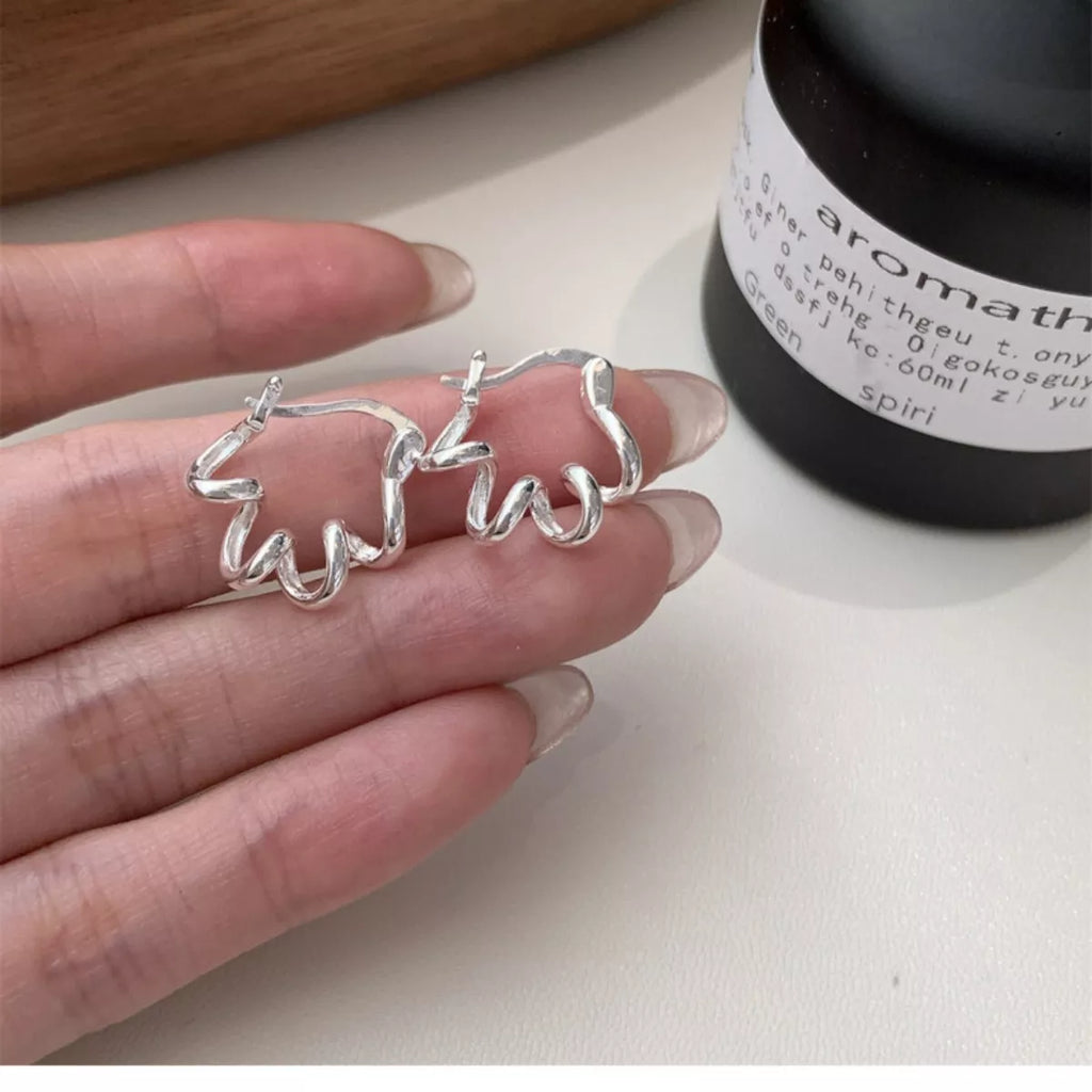925 Sterling Silver Minimalist Earrings