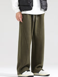 Men's Plus Size Wide Leg Casual Pants