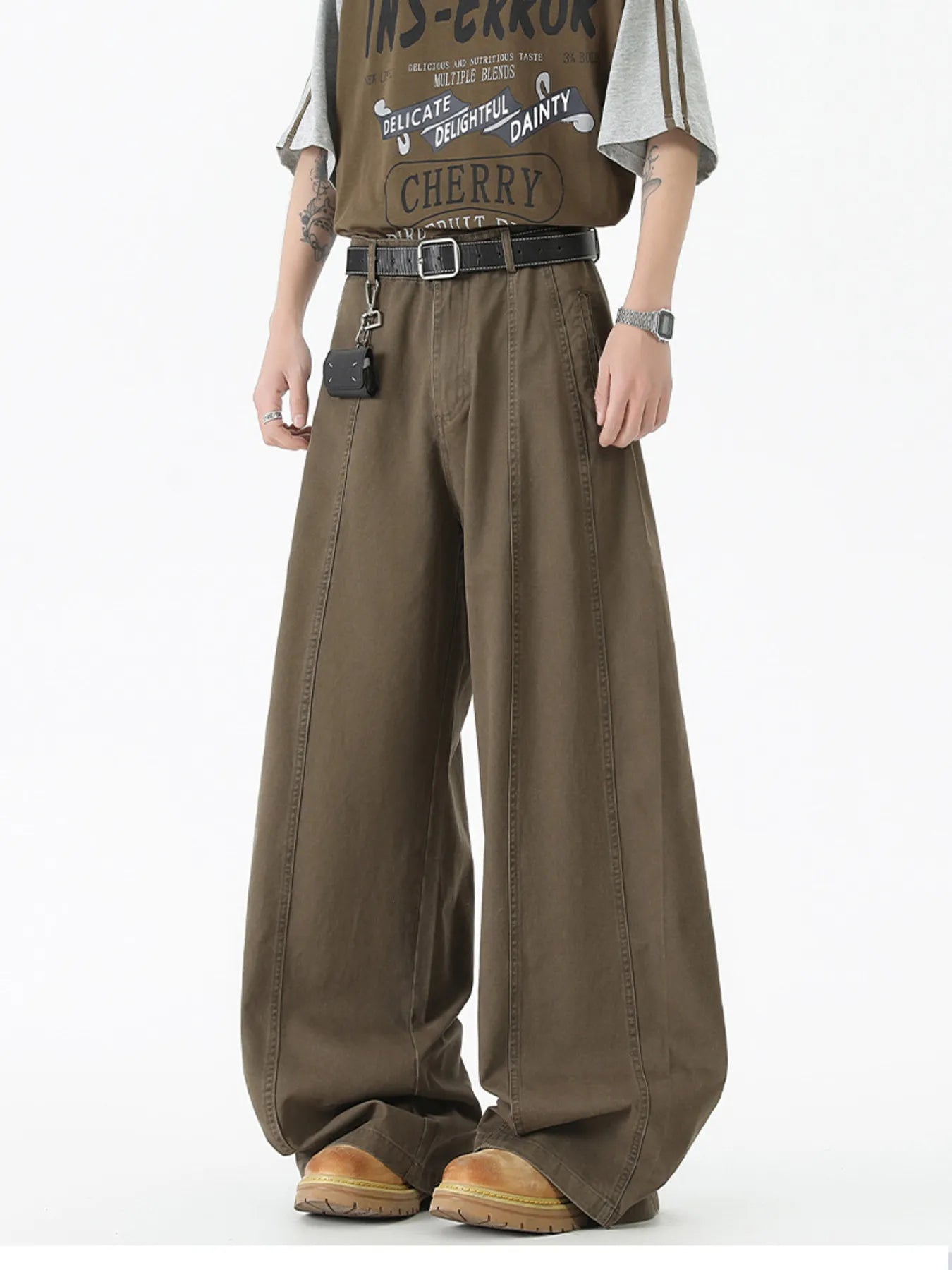 Men's Wide Leg Jeans
