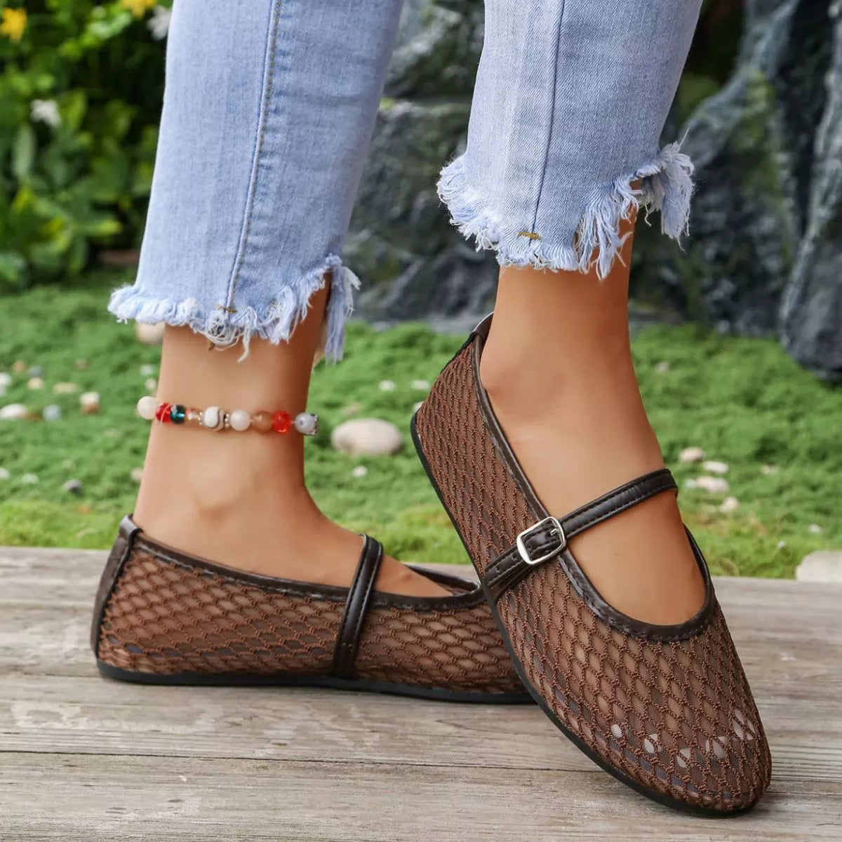 Breathable Mesh Slip-Ons