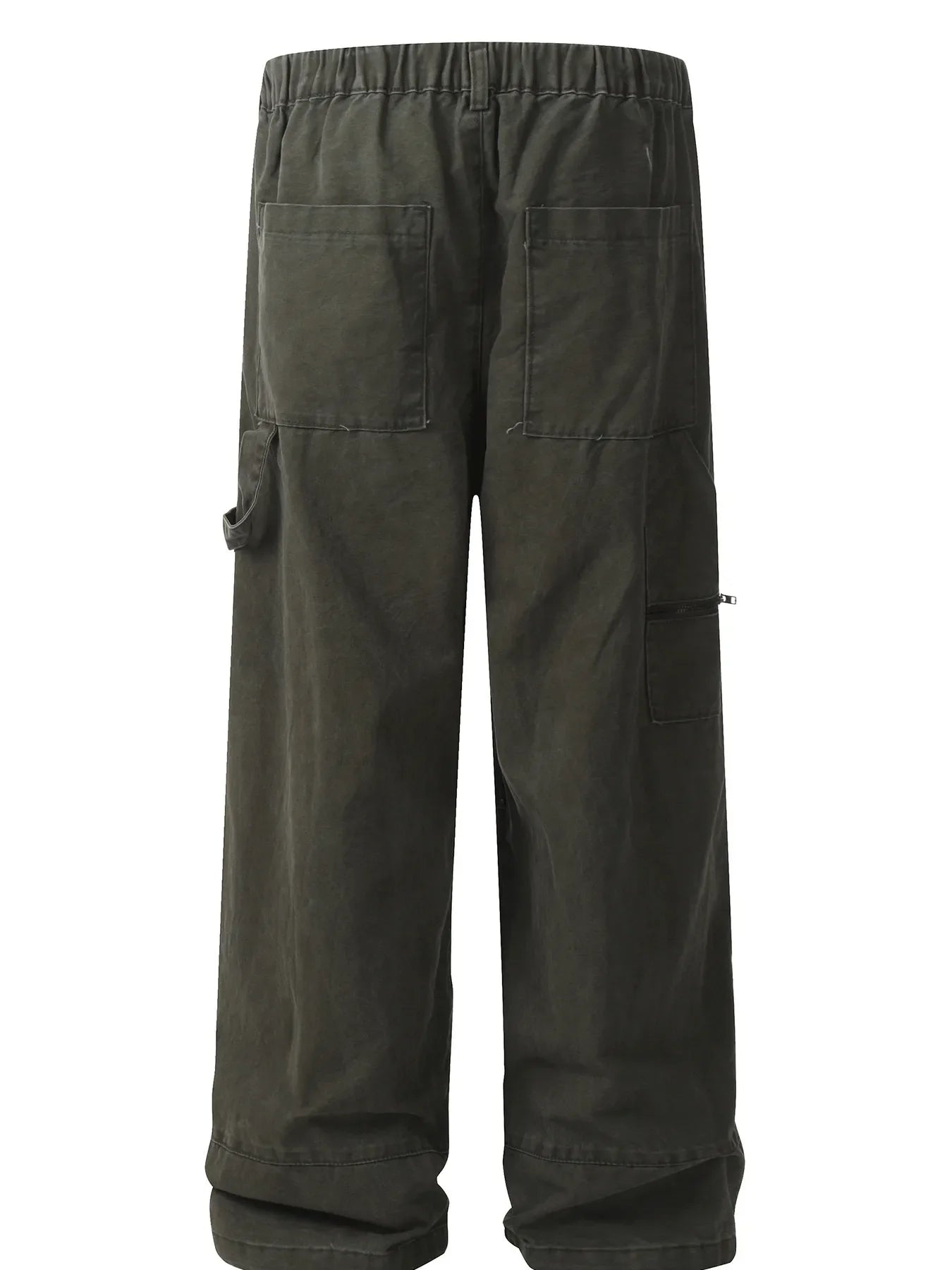 Men's Baggy Cargo Jeans with Multi-Pocket