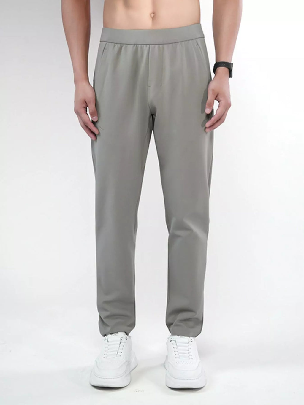 Men's Plus Size Slim-Fit Stretch Pants