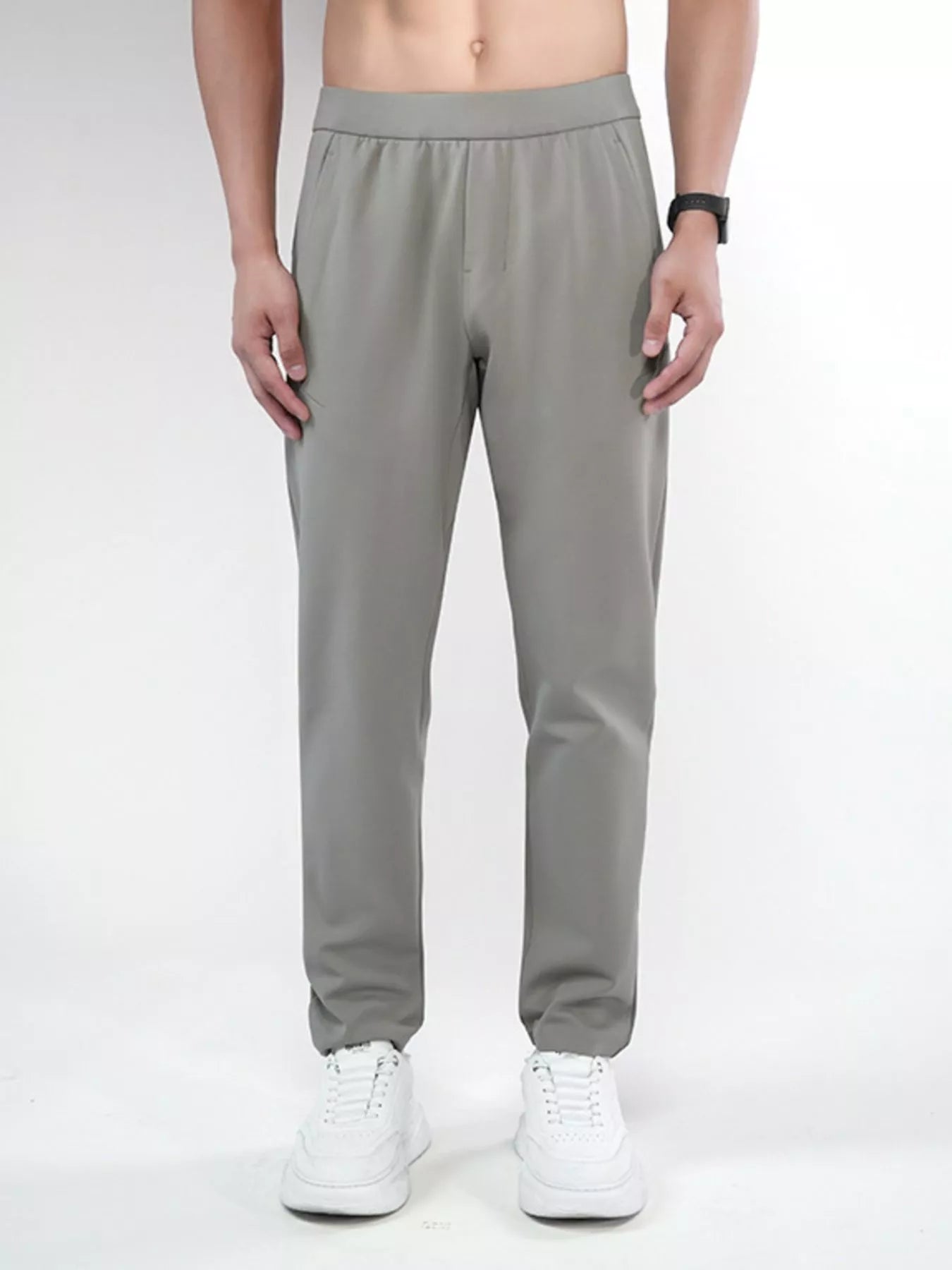 Men's Plus Size Slim-Fit Stretch Pants