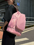 Drawstring Backpack Duffle Bag