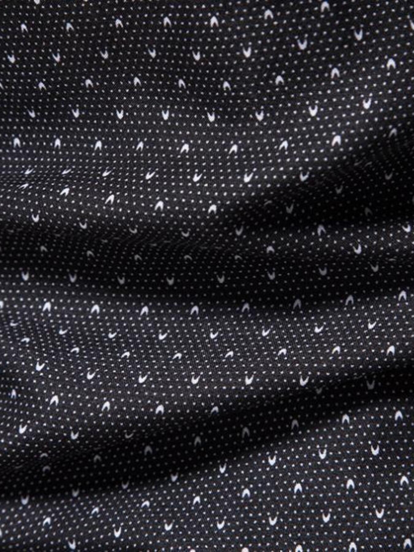 Men's Slim Fit Dotted Pattern Long Sleeve Shirt