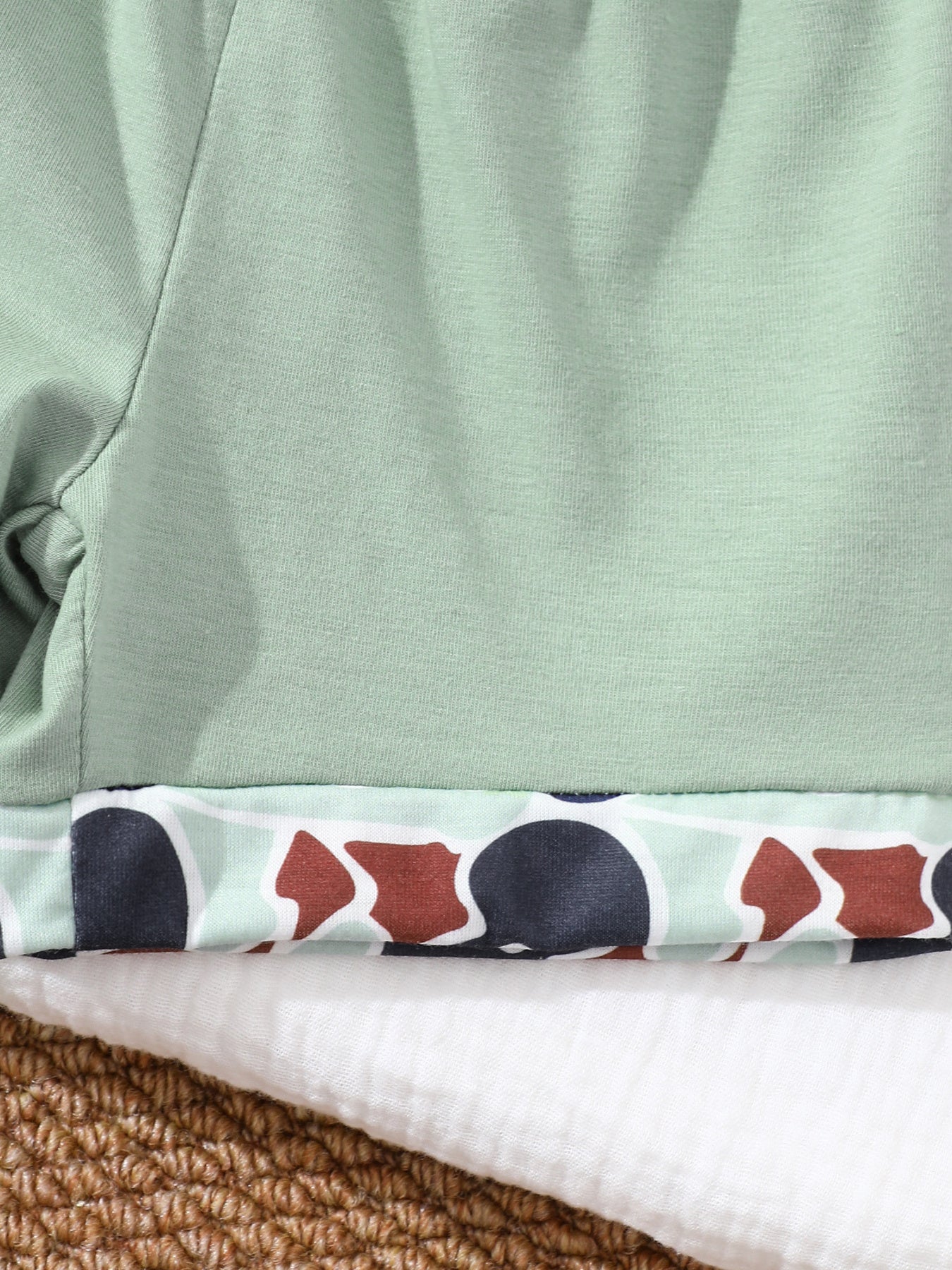 Children's Button Detail Polo Shirt & Shorts Set