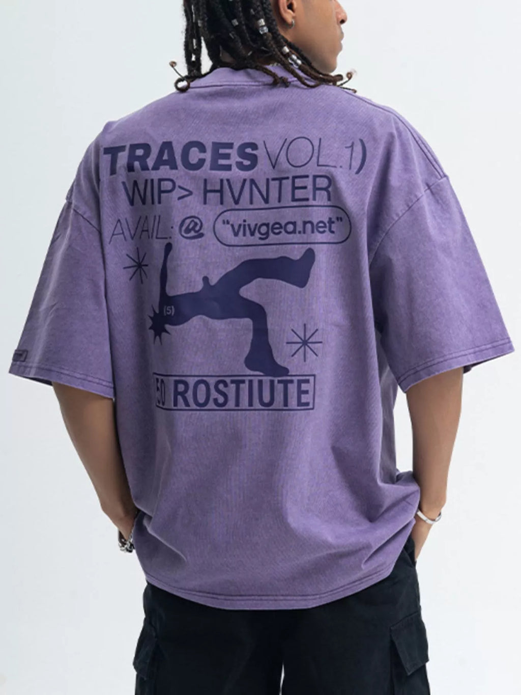 Men's Washed Graphic Short Sleeve T-Shirt