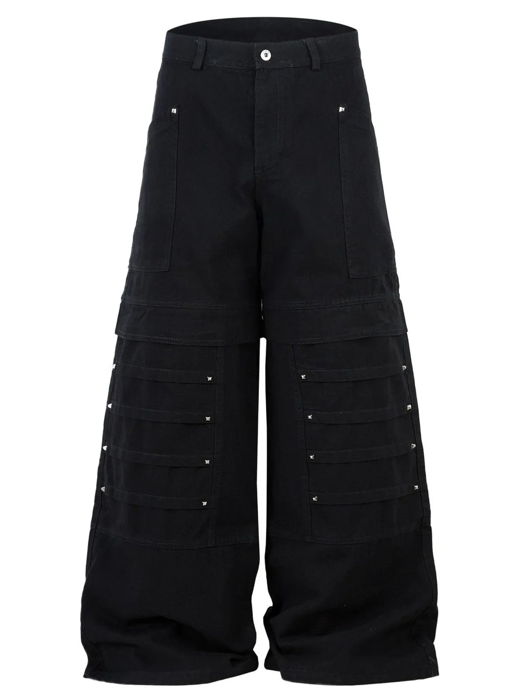 Men's Wide Leg Cargo Jeans