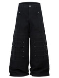 Men's Wide Leg Cargo Jeans