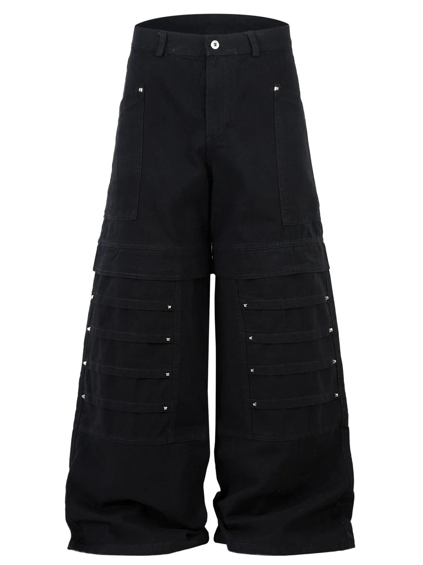 Men's Wide Leg Cargo Jeans
