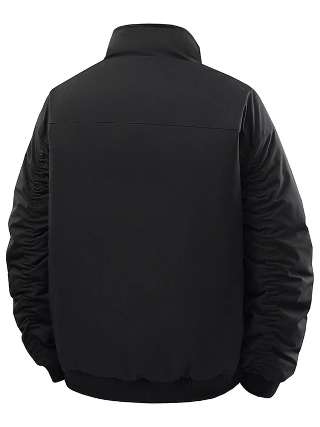 Men's Casual Stand Collar Lightweight Bomber Jacket