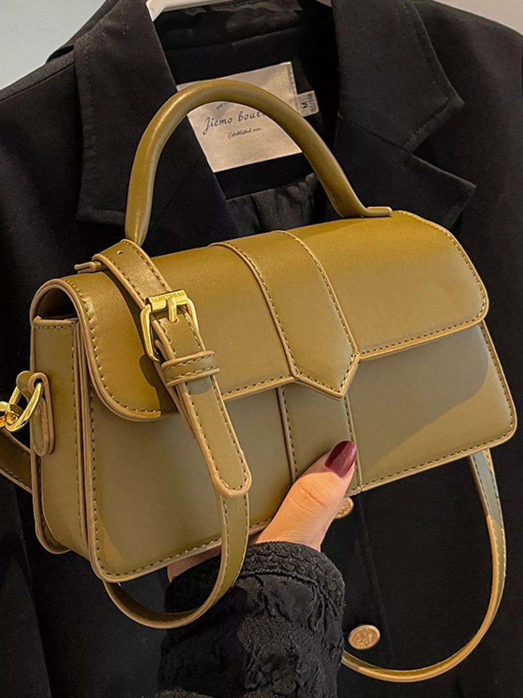 Top Handle Crossbody Bag