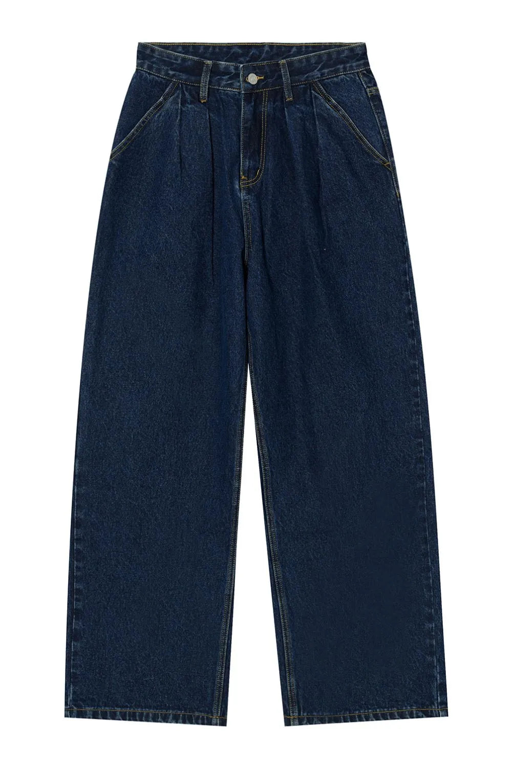 Wide Leg Jeans with Pockets