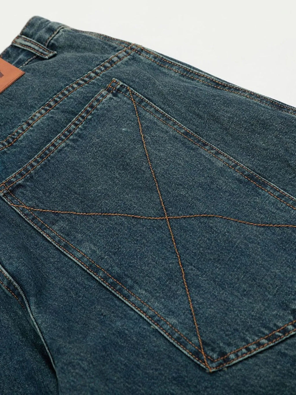 Men's Vintage Wide Leg Baggy Jeans