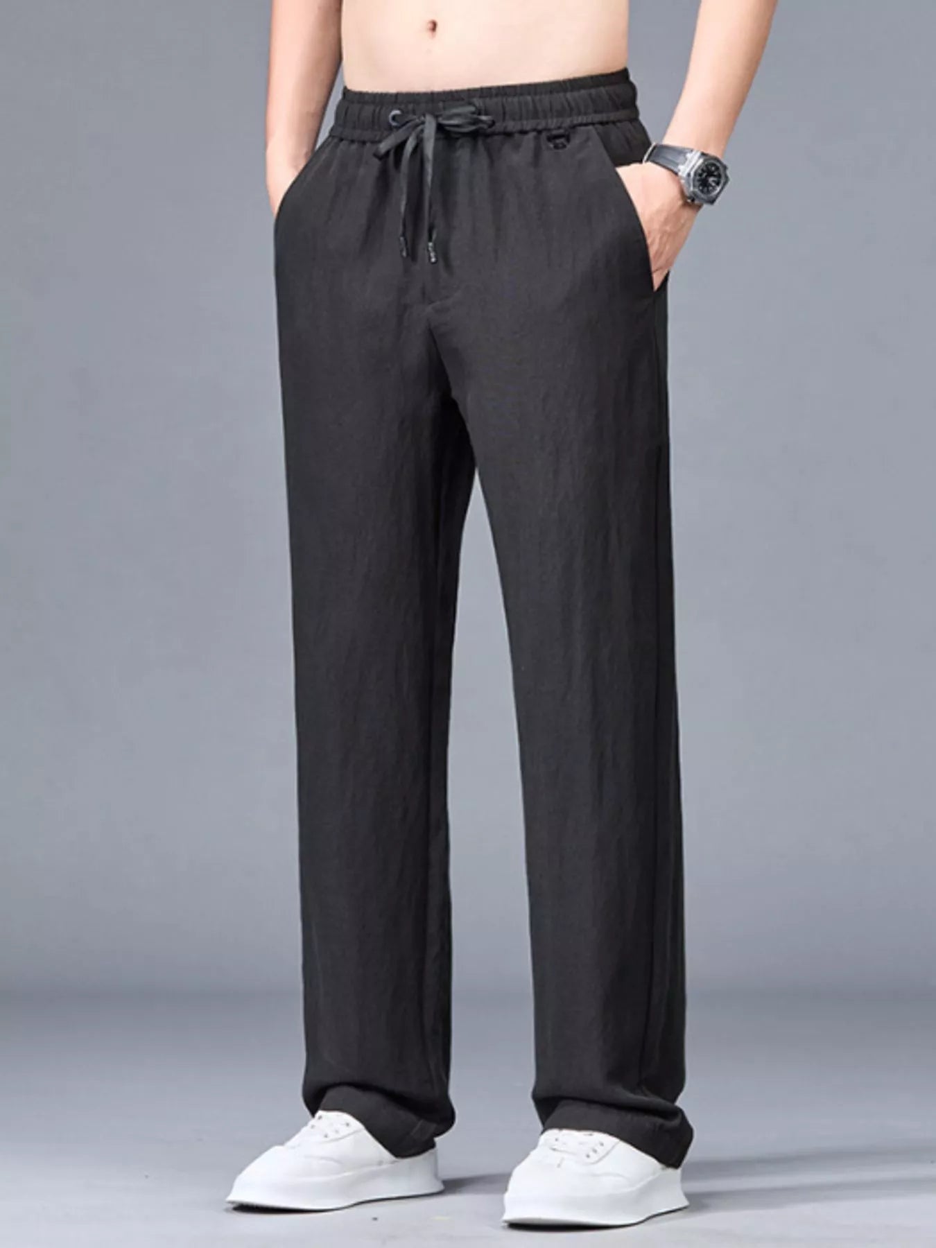 Men's Plus Size Lightweight Casual Pants