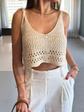 Crochet Knit Cami