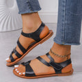 Open Toe Flats Sandals