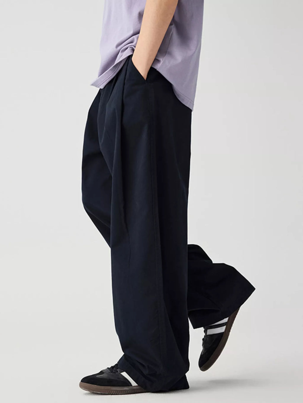 Men's Wide Leg Casual Pants
