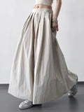 Pleated Maxi Skirt
