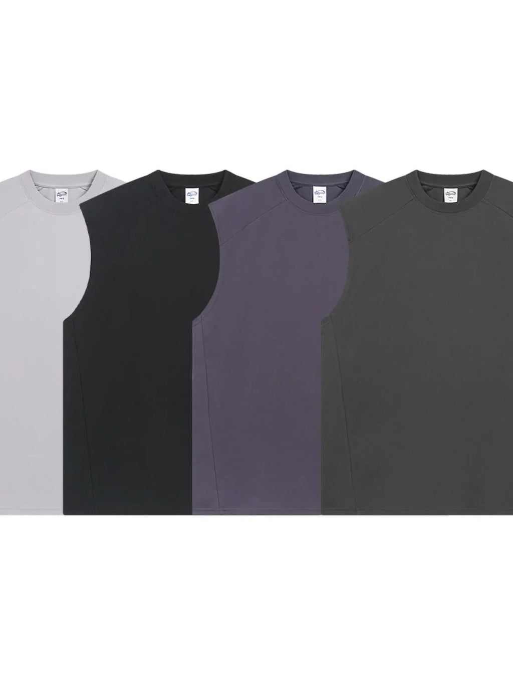 Men's Solid Color Round Neck Tank