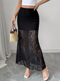 Lace Maxi Skirt