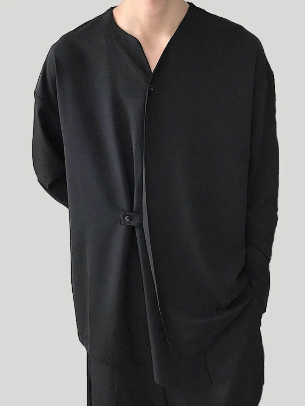 Men's Full Size Long Sleeve Casual Shirt Plus Size