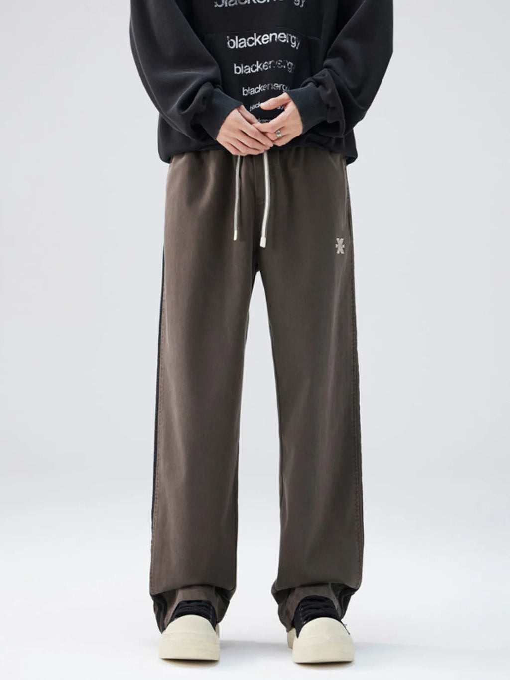 Men's Full Size Casual Loose Fit Drawstring Pants Plus Size