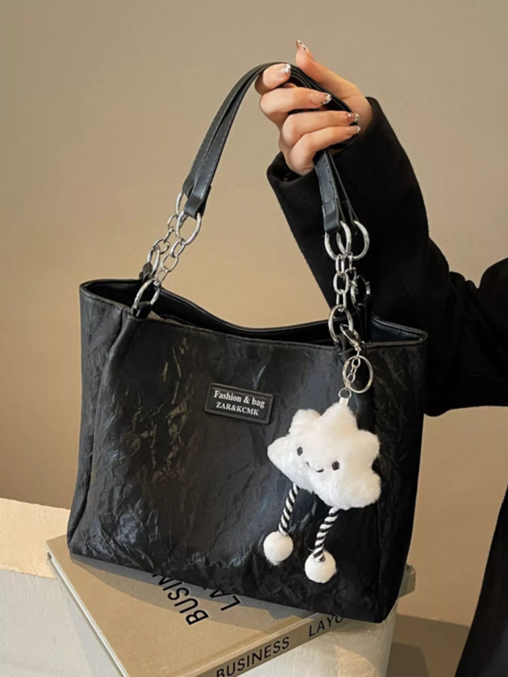 PU Leather Shoulder Bag