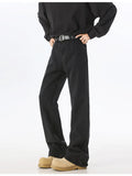 Men's Wide Leg High Waist Jeans