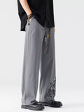 Men's Full Size Wide Leg Pants Plus Size