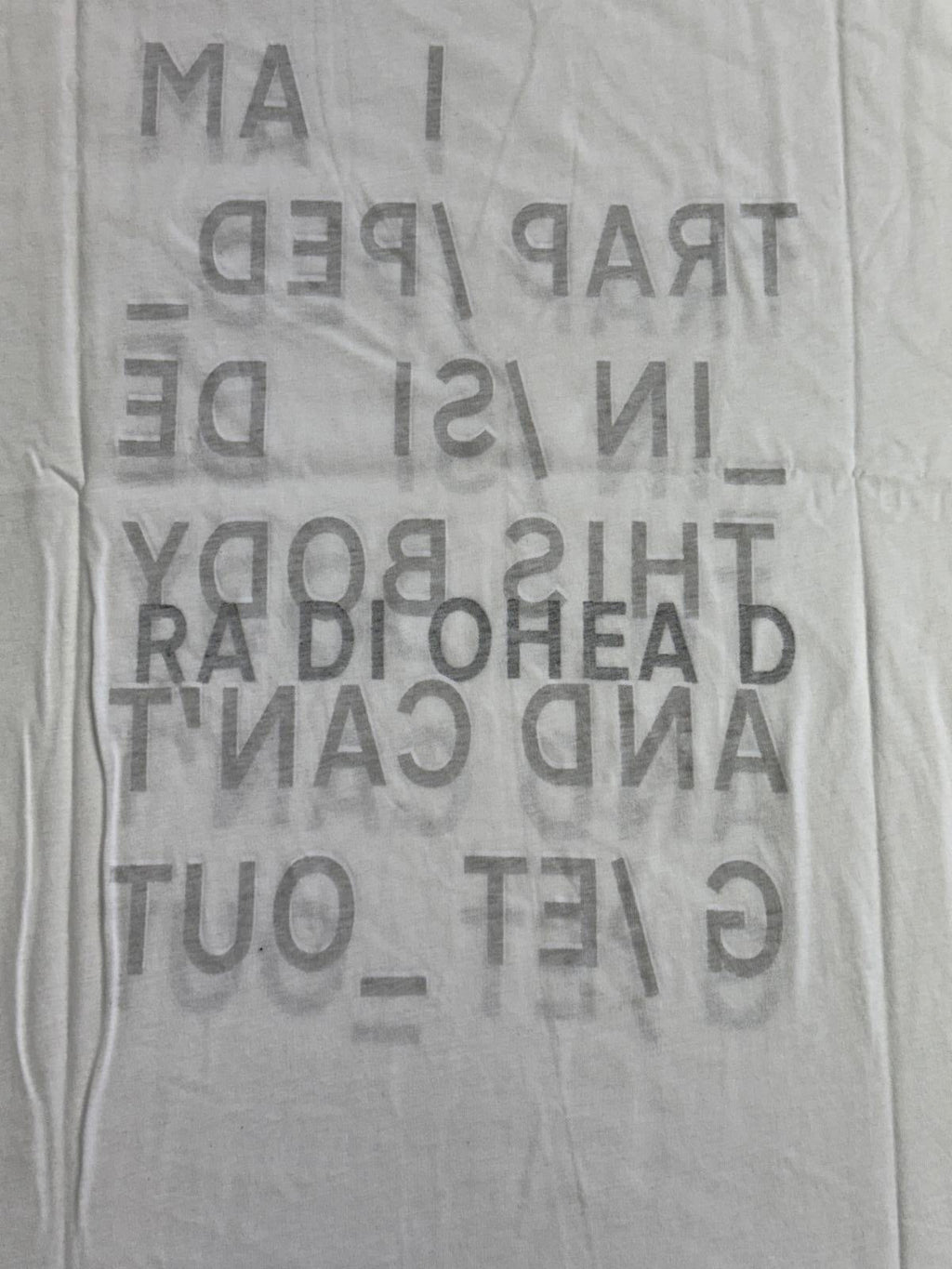 Radiohead Trapped T-shirt - In Rainbows Bodysnatchers Tee