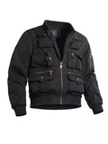 Men's Plus Size Zip Up Long Sleeve Jacket