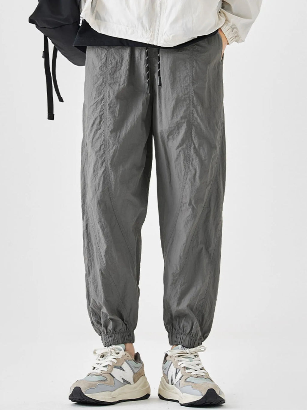 Men's Plus Size Drawstring Loose Fit Joggers