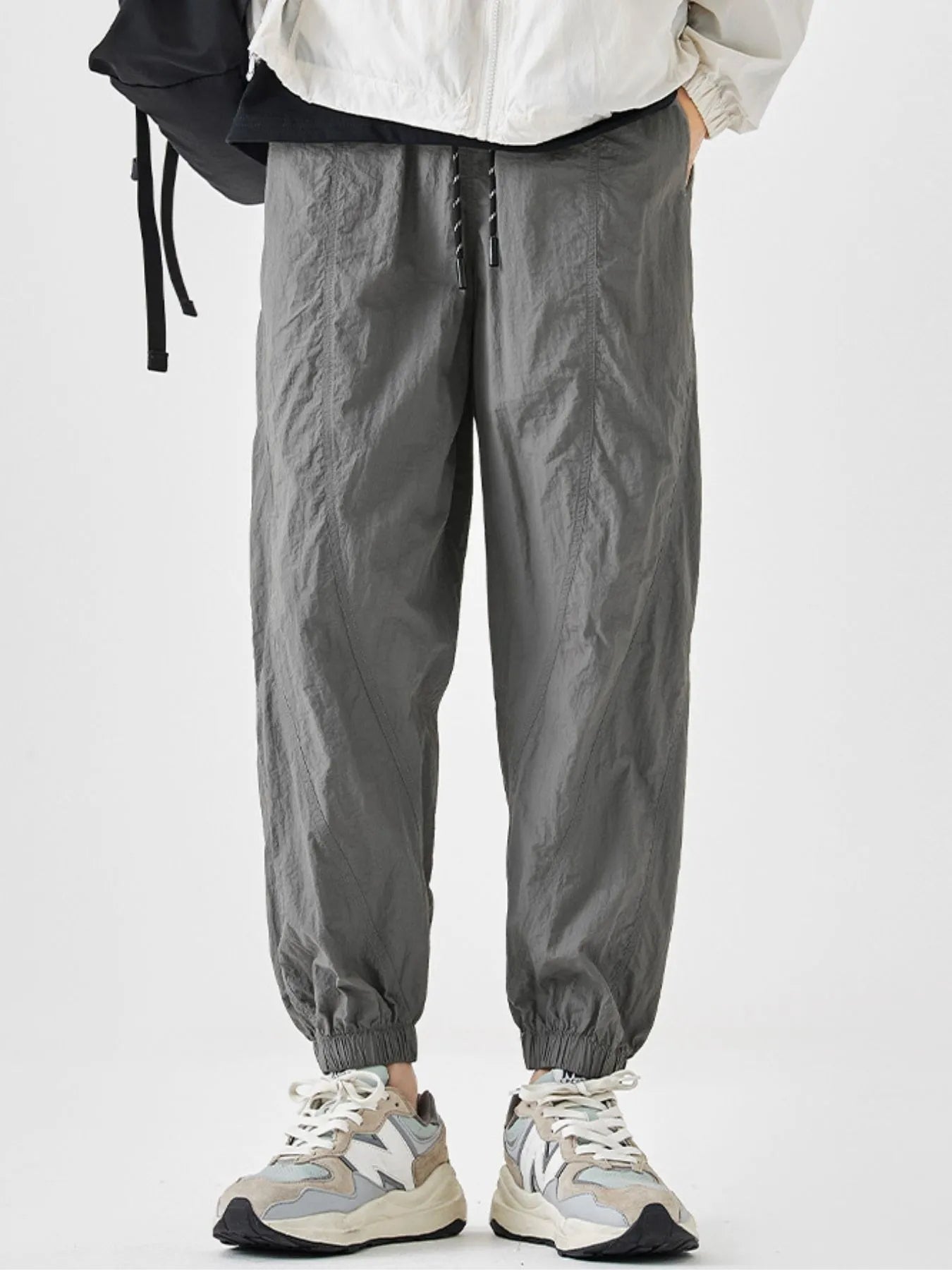 Men's Plus Size Drawstring Loose Fit Joggers