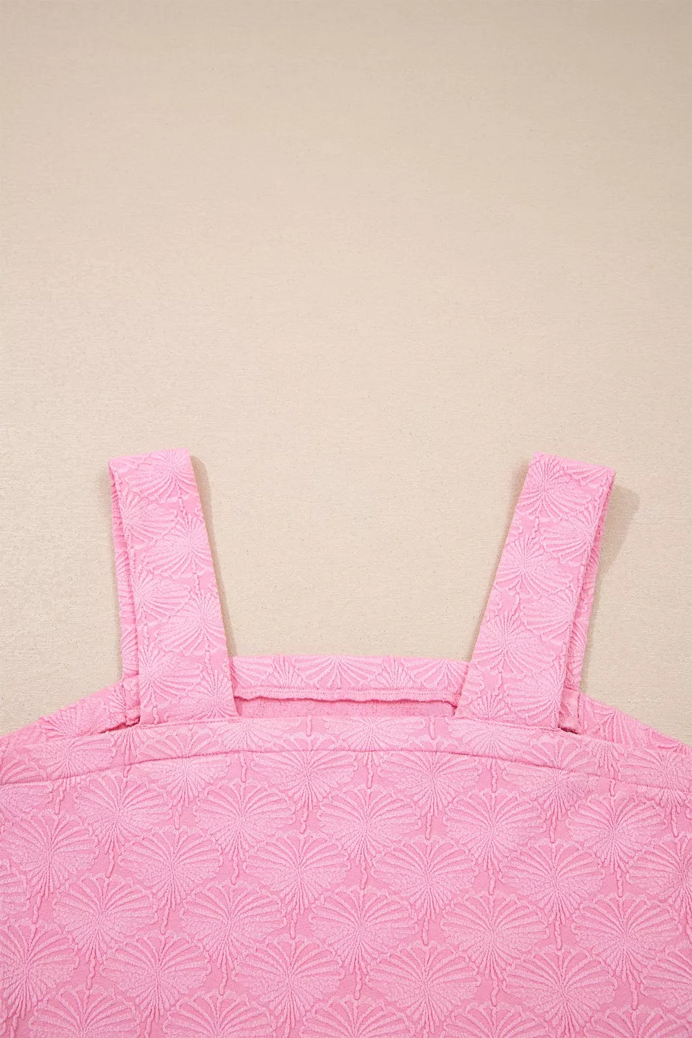 Textured Square Neck Tank