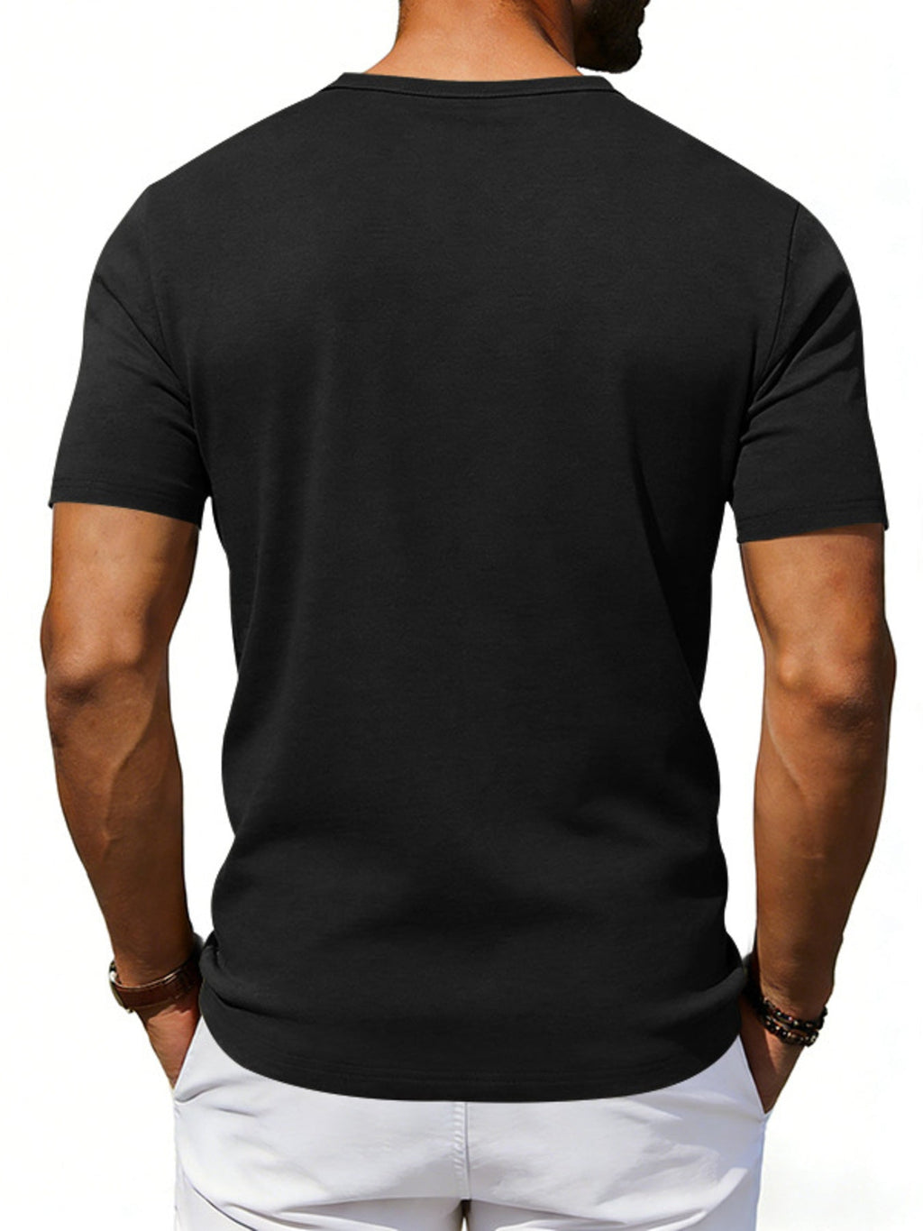 Men's Full Size Short Sleeve Pocket T-Shirt Plus Size