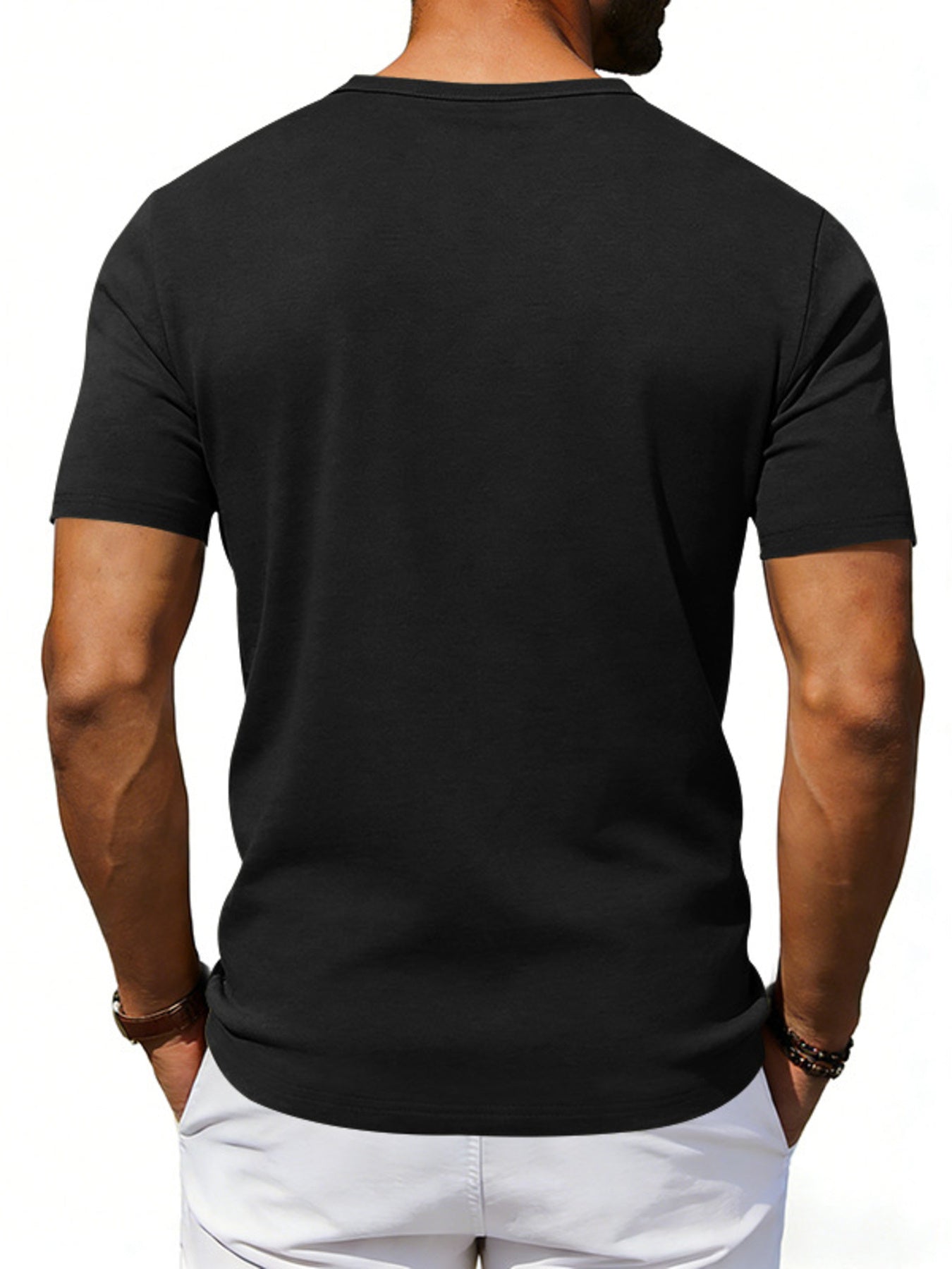 Men's Full Size Short Sleeve Pocket T-Shirt Plus Size