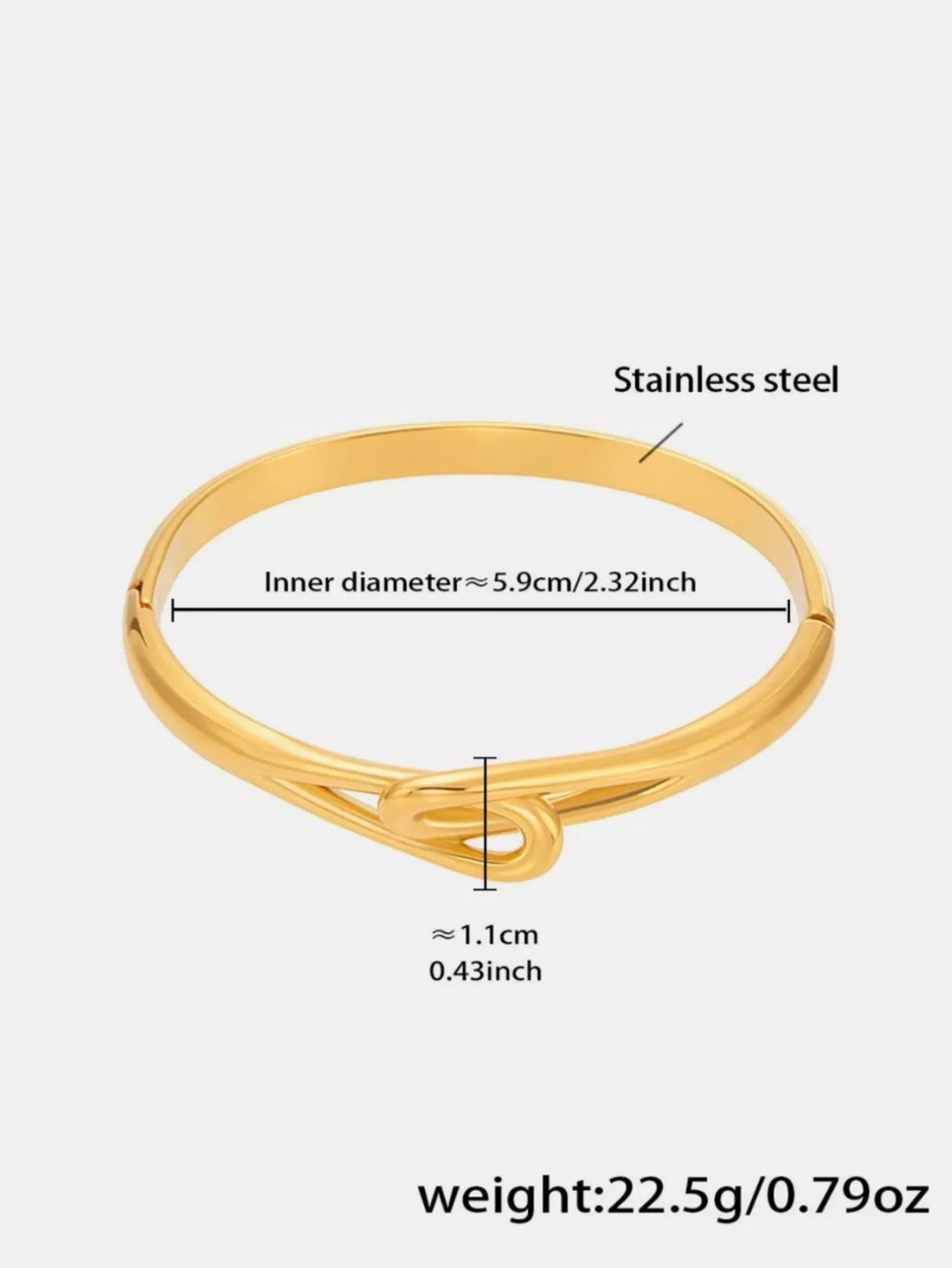 18K Gold-Plated Zircon Bracelet