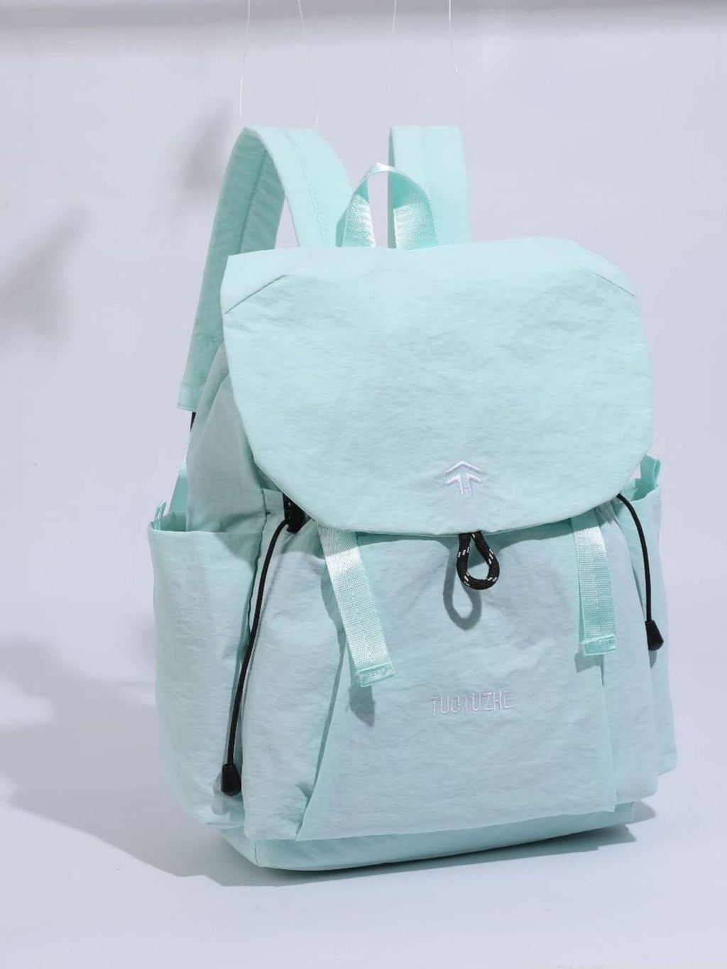 Lightweight Crinkled Backpack Bag