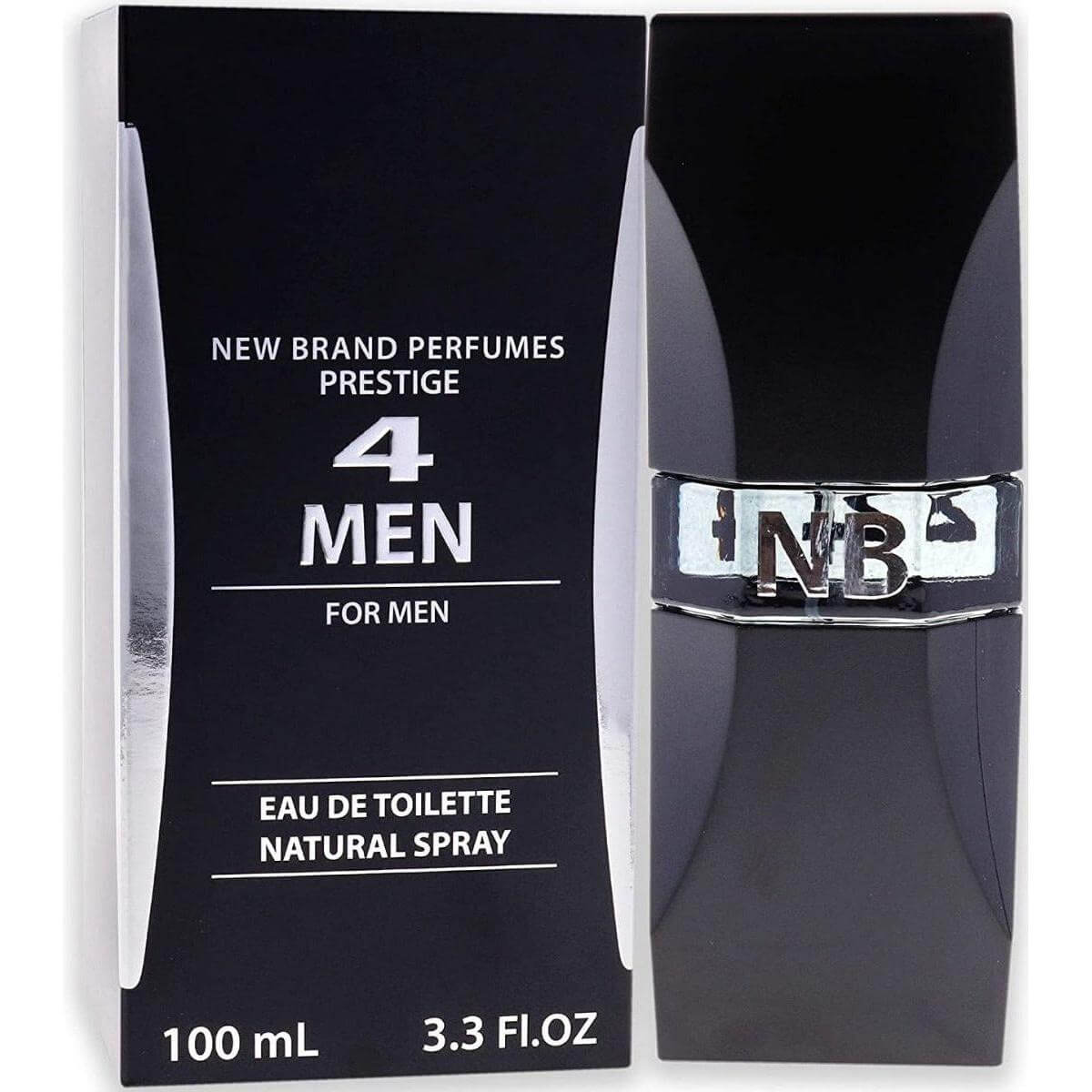 Prestige 4 Men by New Brand EDT 3.3 oz